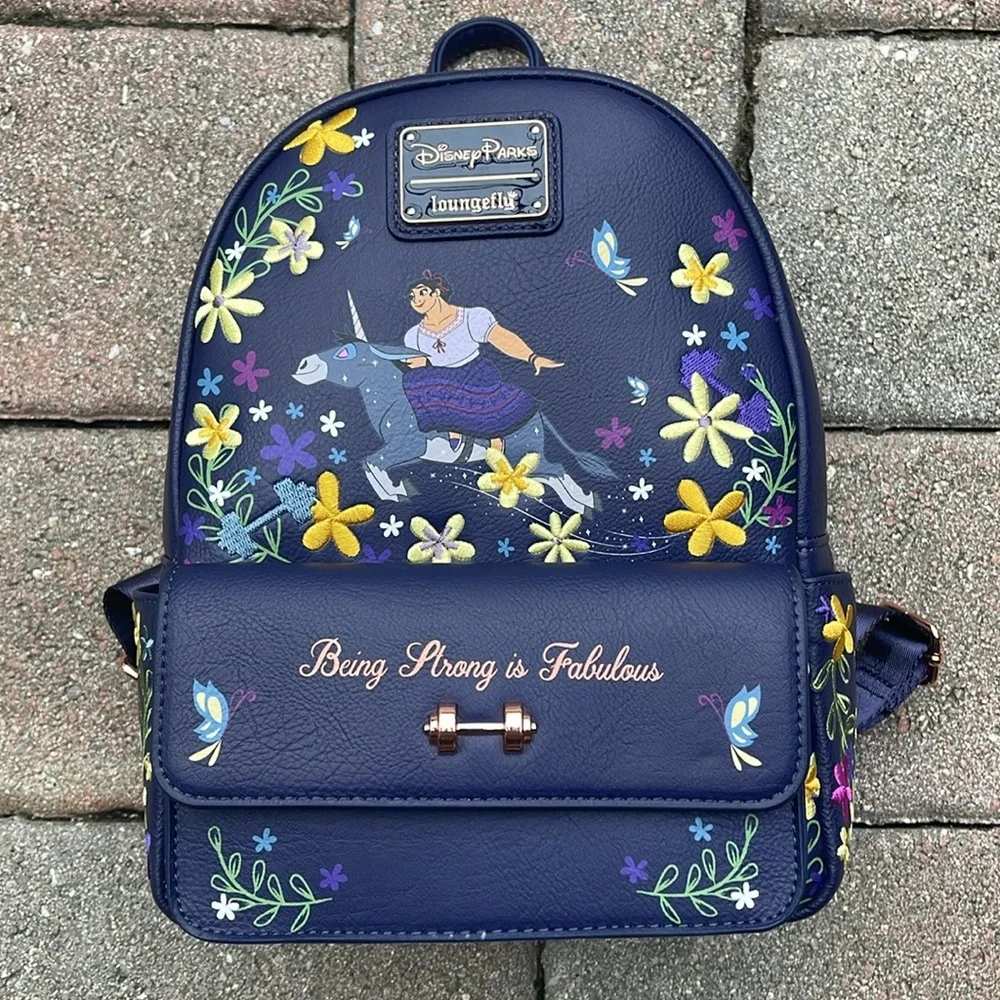Disney Parks Loungefly Luisa Madrigal Encanto Mini Backpack New With Tag NWT